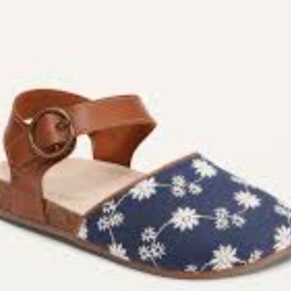 Embroidered Clog Sandals for Toddler Girls